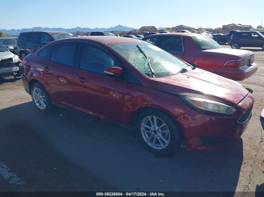 2017 Ford Focus Se VIN: 1FADP3F24HL255161 Lot: 40730883