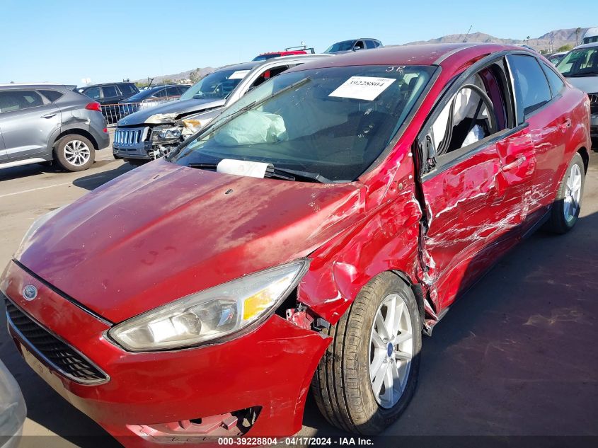 2017 Ford Focus Se VIN: 1FADP3F24HL255161 Lot: 40730883