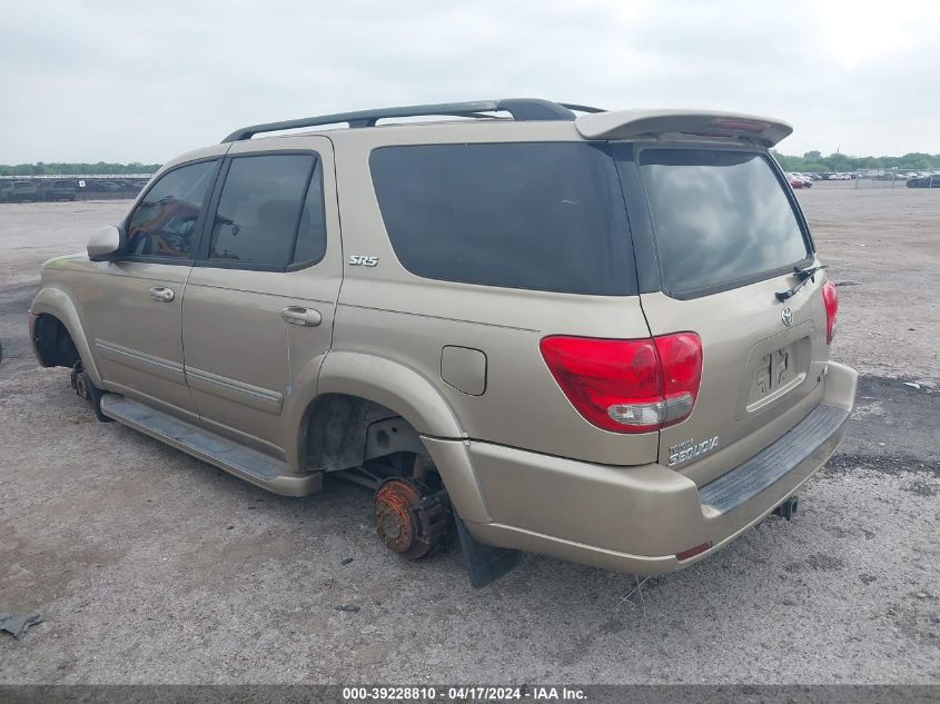 2006 Toyota Sequoia Sr5 V8 VIN: 5TDZT34A86S272126 Lot: 39228810