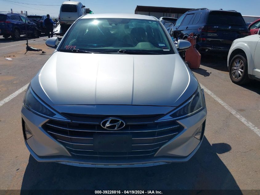 2019 Hyundai Elantra Sel VIN: 5NPD84LF5KH407562 Lot: 39228816
