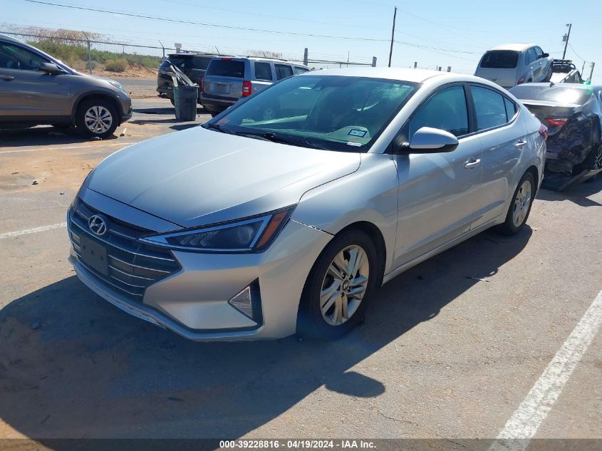 2019 Hyundai Elantra Sel VIN: 5NPD84LF5KH407562 Lot: 39228816