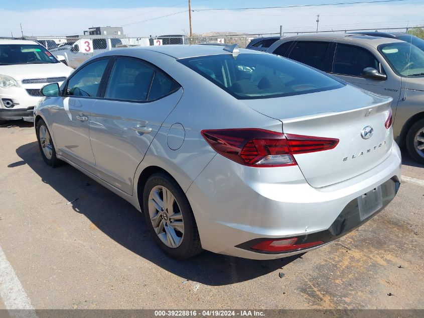 2019 Hyundai Elantra Sel VIN: 5NPD84LF5KH407562 Lot: 39228816
