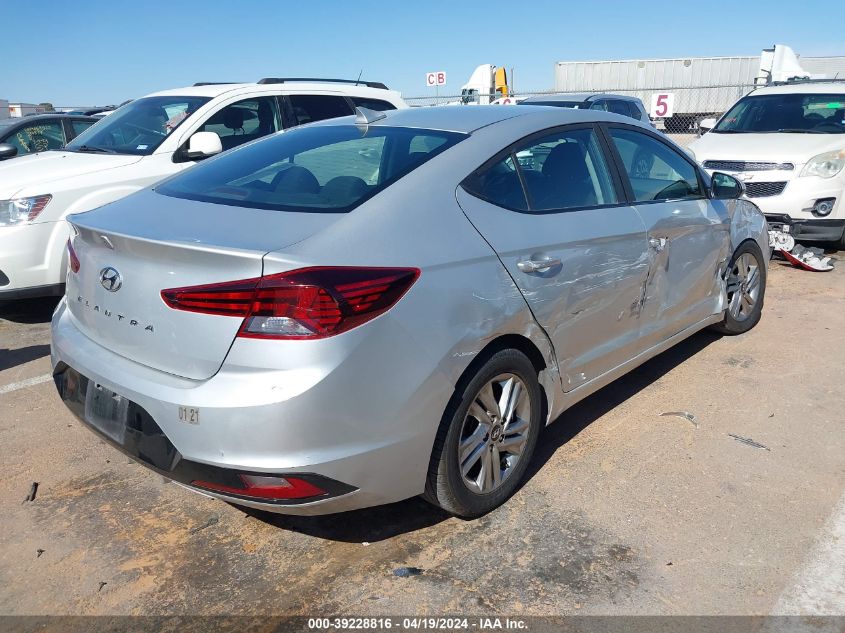 2019 Hyundai Elantra Sel VIN: 5NPD84LF5KH407562 Lot: 39228816