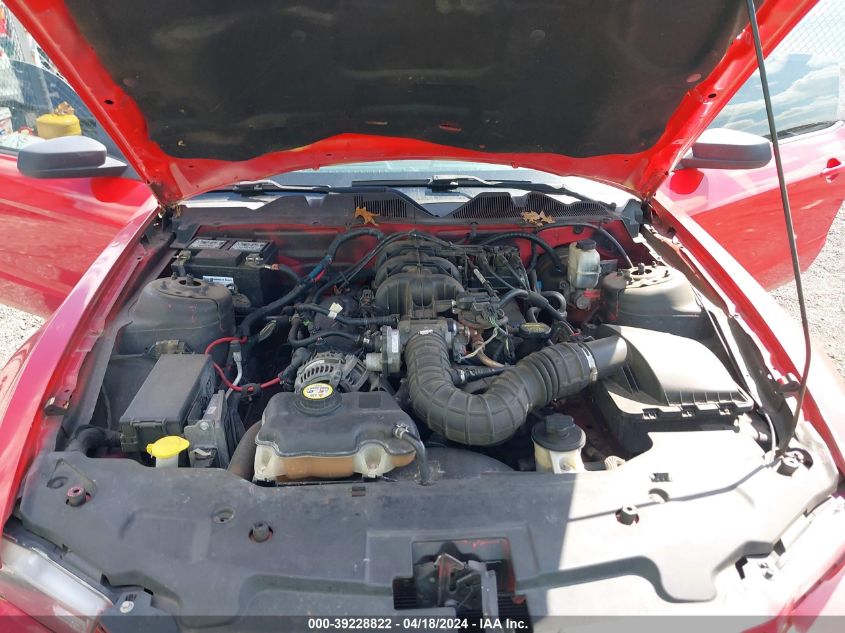 2010 Ford Mustang V6/V6 Premium VIN: 1ZVBP8AN7A5105133 Lot: 39228822