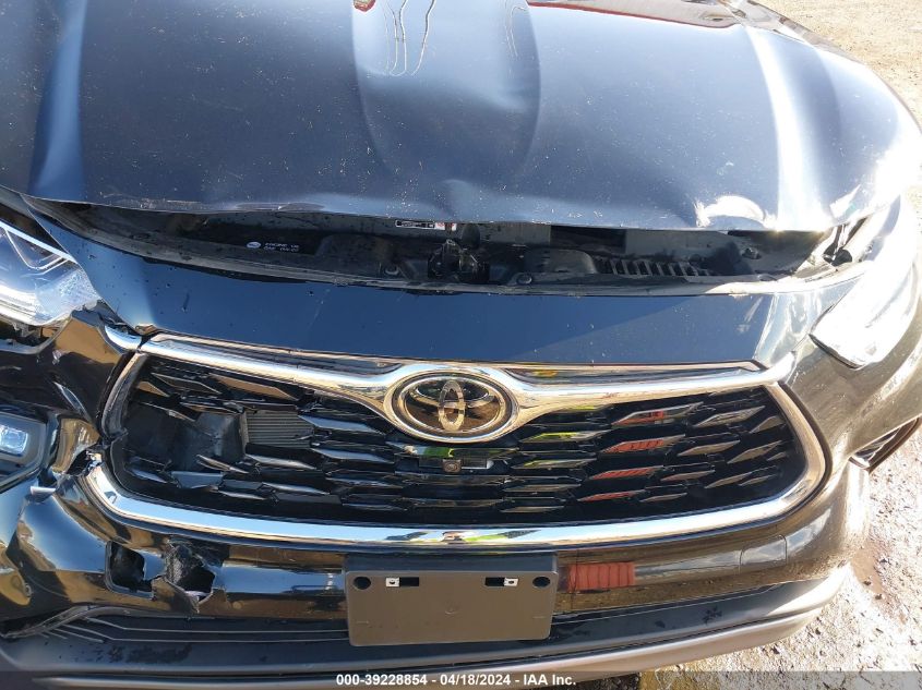 2023 Toyota Highlander Platinum VIN: 5TDKDRBH3PS520009 Lot: 39255595