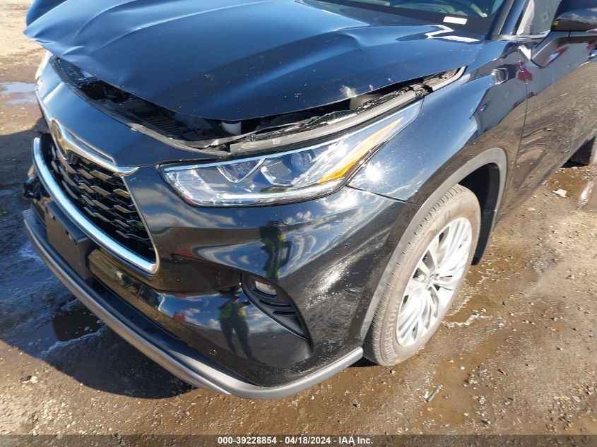 2023 Toyota Highlander Platinum VIN: 5TDKDRBH3PS520009 Lot: 39255595