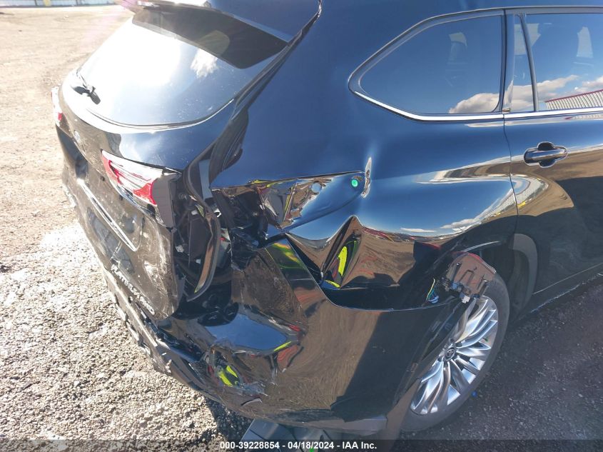 2023 Toyota Highlander Platinum VIN: 5TDKDRBH3PS520009 Lot: 39255595