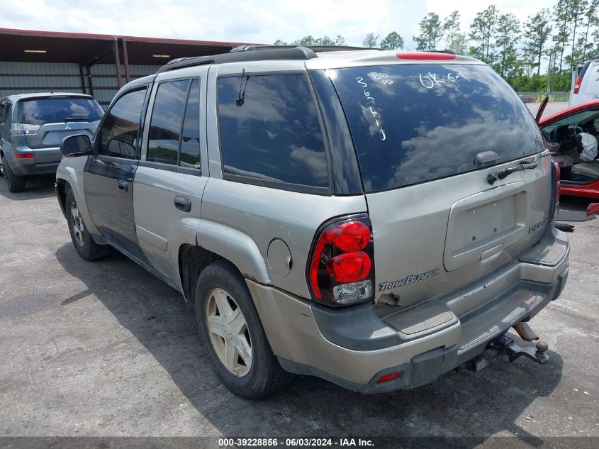 2003 Chevrolet Trailblazer Lt VIN: 1GNDT13SX32362610 Lot: 39228856