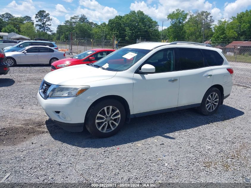 2015 Nissan Pathfinder S VIN: 5N1AR2MN9FC648371 Lot: 39228871