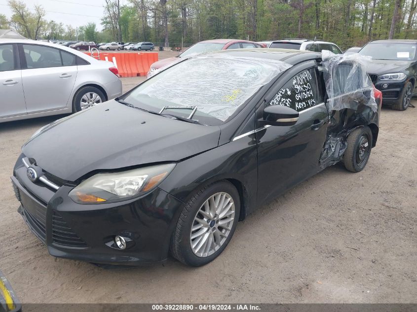 2014 Ford Focus Titanium VIN: 1FADP3N26EL320377 Lot: 43651894