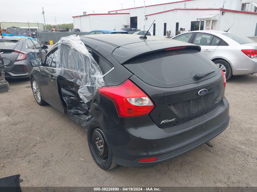 2014 Ford Focus Titanium VIN: 1FADP3N26EL320377 Lot: 43651894