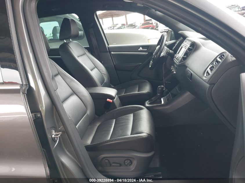 2014 Volkswagen Tiguan R-Line VIN: WVGBV3AX8EW106848 Lot: 39228894