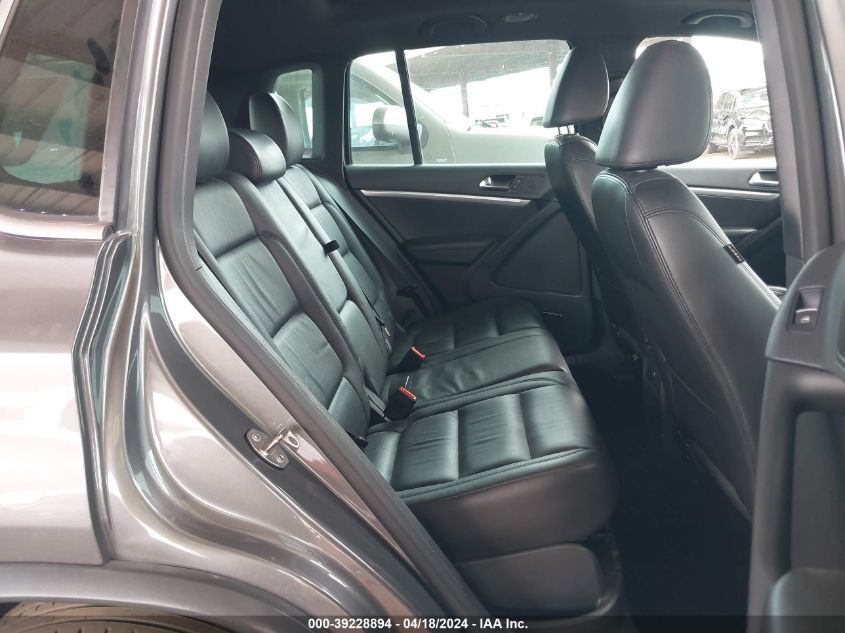2014 Volkswagen Tiguan R-Line VIN: WVGBV3AX8EW106848 Lot: 39228894