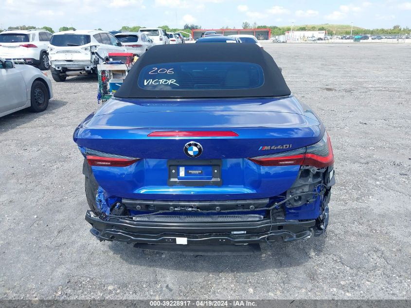 2021 BMW M440I VIN: WBA53AT09MCH38981 Lot: 39228917