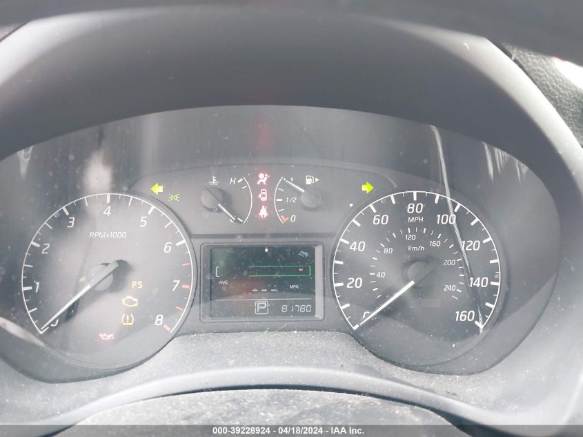 2016 Nissan Sentra S VIN: 3N1AB7AP2GY254511 Lot: 39228924