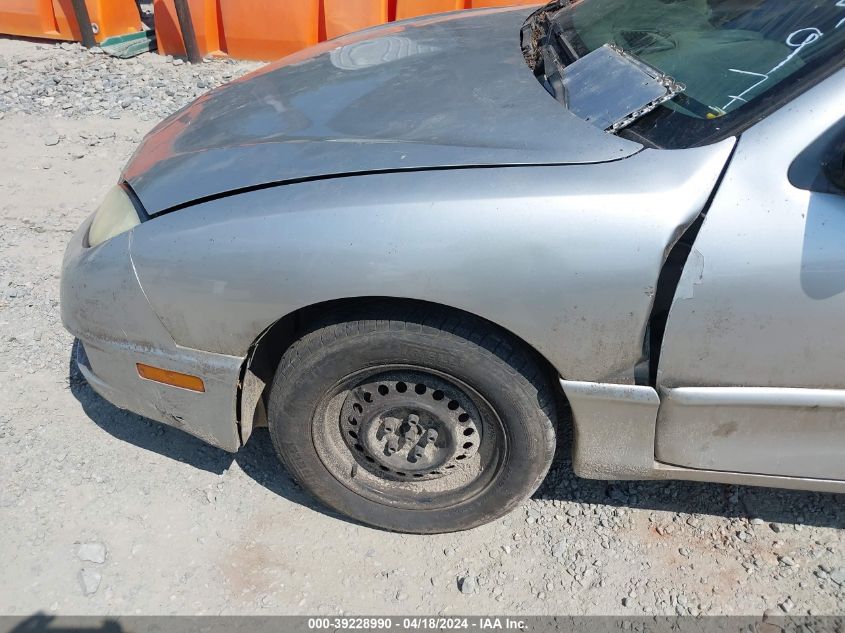 2005 Pontiac Sunfire VIN: 3G2JB12F85S217497 Lot: 39228990