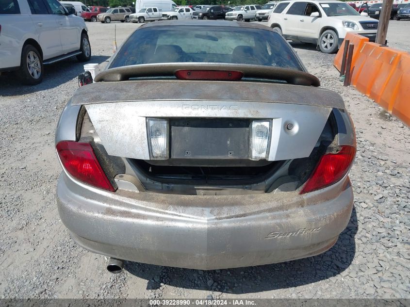 2005 Pontiac Sunfire VIN: 3G2JB12F85S217497 Lot: 39228990