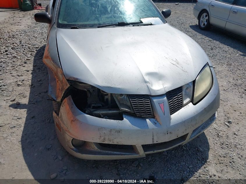 2005 Pontiac Sunfire VIN: 3G2JB12F85S217497 Lot: 39228990