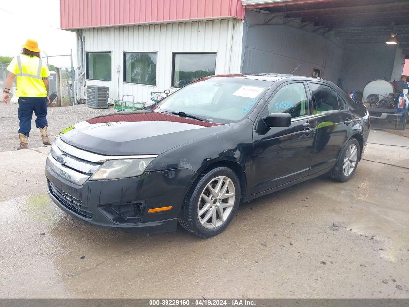 2011 Ford Fusion Sel VIN: 3FAHP0JA3BR185840 Lot: 39229160