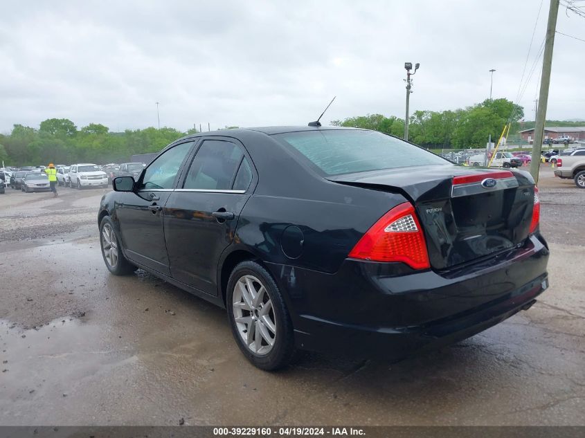 2011 Ford Fusion Sel VIN: 3FAHP0JA3BR185840 Lot: 39229160
