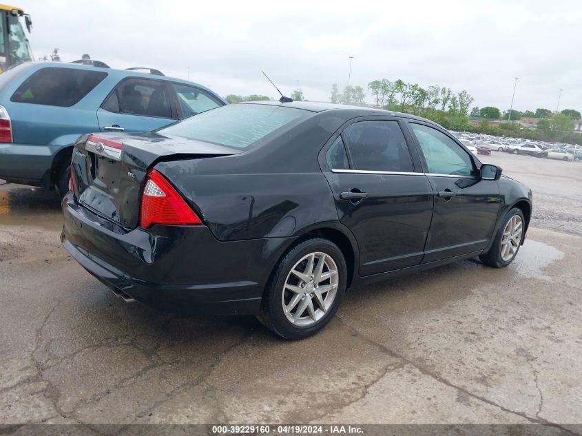 2011 Ford Fusion Sel VIN: 3FAHP0JA3BR185840 Lot: 39229160