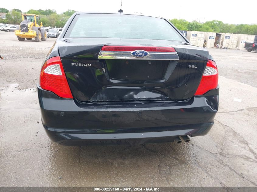 2011 Ford Fusion Sel VIN: 3FAHP0JA3BR185840 Lot: 39229160