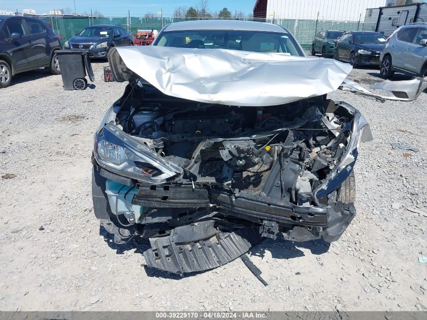 2019 Nissan Sentra Sv VIN: 3N1AB7APXKY451032 Lot: 39253841