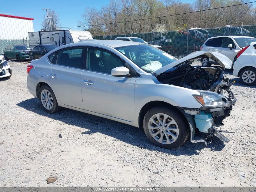 2019 Nissan Sentra Sv VIN: 3N1AB7APXKY451032 Lot: 39253841