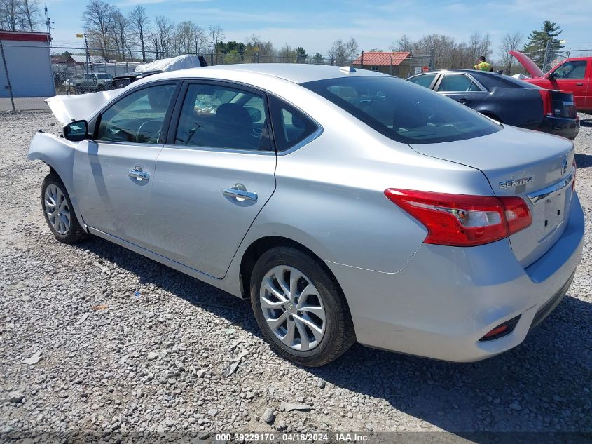 2019 Nissan Sentra Sv VIN: 3N1AB7APXKY451032 Lot: 39253841