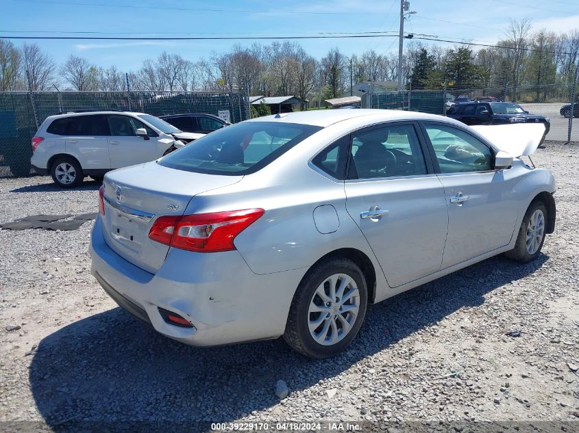 2019 Nissan Sentra Sv VIN: 3N1AB7APXKY451032 Lot: 39253841