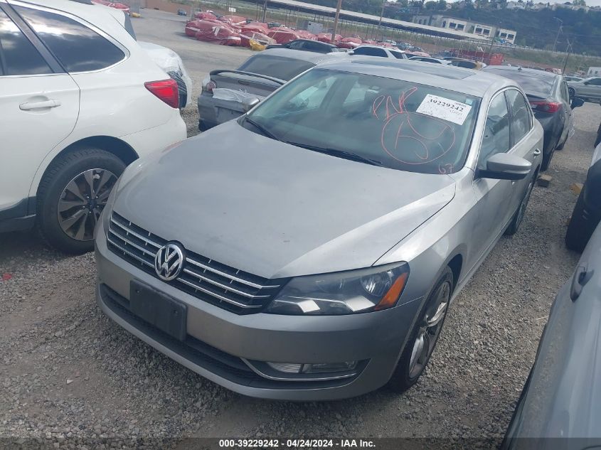 2014 Volkswagen Passat 2.0L Tdi Sel Premium VIN: 1VWCN7A31EC101244 Lot: 51489434