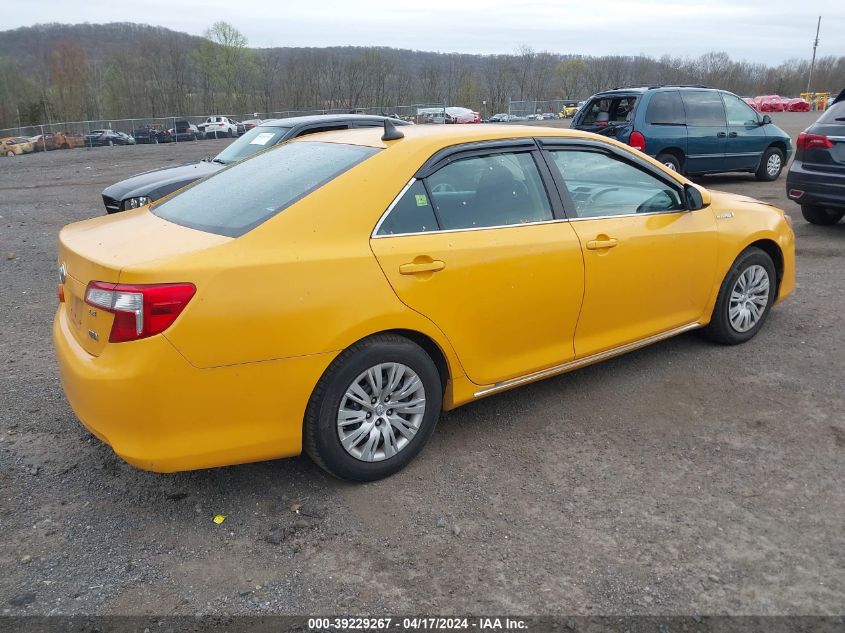 4T1BD1FK6EU131683 | 2014 TOYOTA CAMRY HYBRID