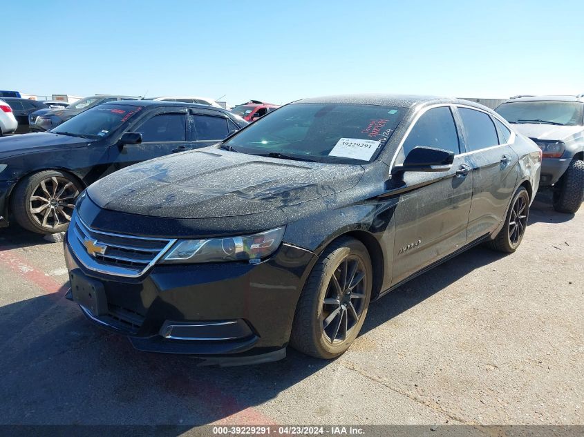 2016 Chevrolet Impala 2Lt VIN: 2G1115S35G9115837 Lot: 39229291