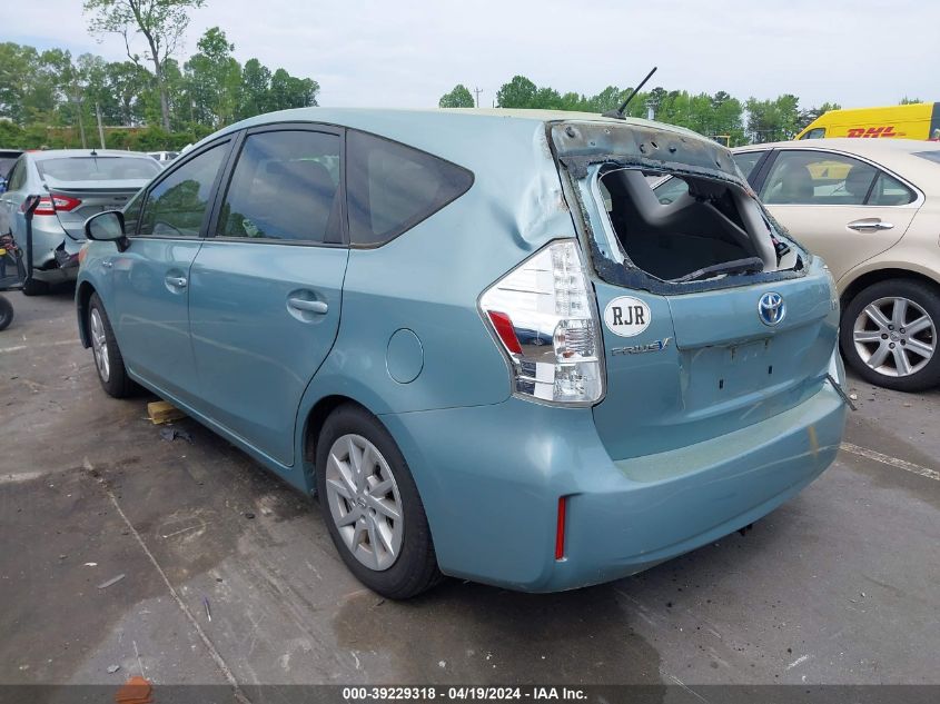 2014 Toyota Prius V Two VIN: JTDZN3EU0E3300357 Lot: 39229318