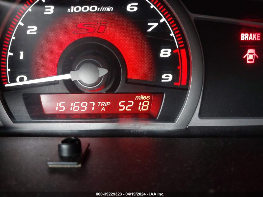 2008 Honda Civic Si/Si Mugen VIN: 2HGFA55518H702510 Lot: 50090114