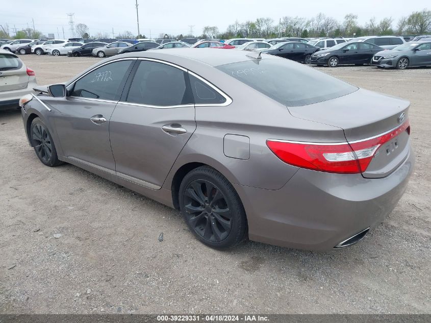 2012 Hyundai Azera VIN: KMHFG4JG7CA138444 Lot: 39229331