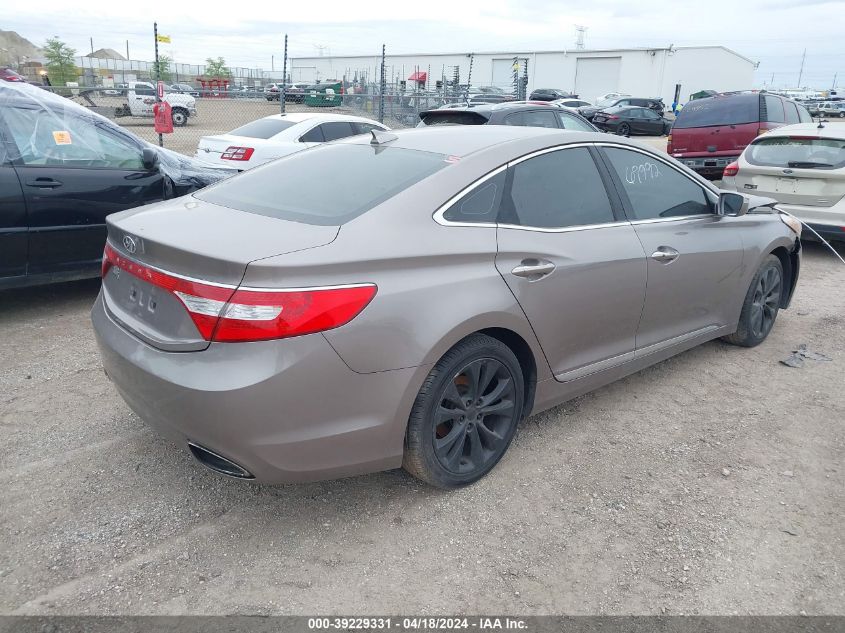 2012 Hyundai Azera VIN: KMHFG4JG7CA138444 Lot: 39229331