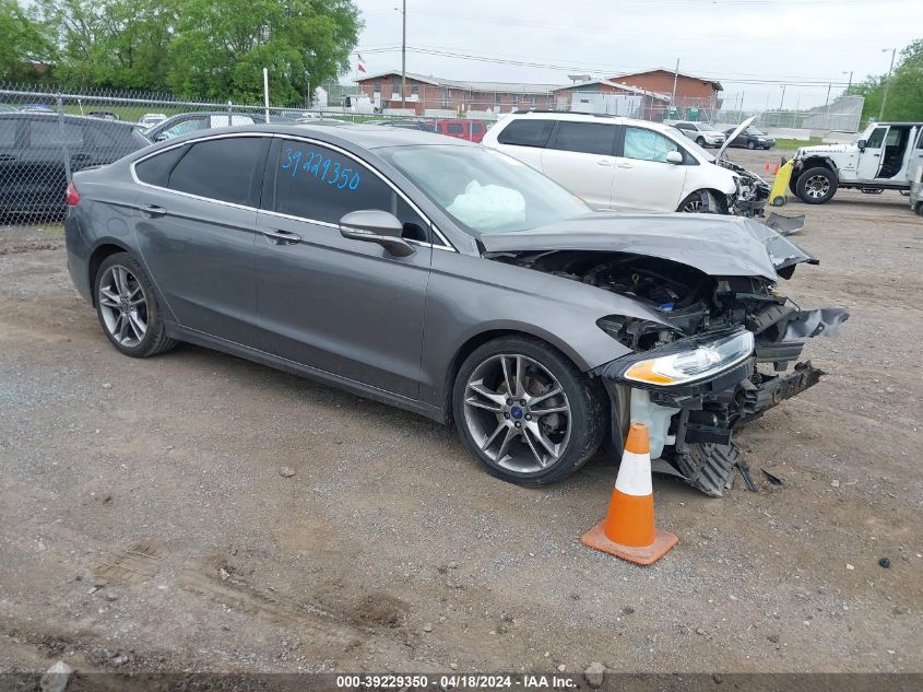 2014 Ford Fusion Titanium VIN: 3FA6P0K96ER251460 Lot: 39229350