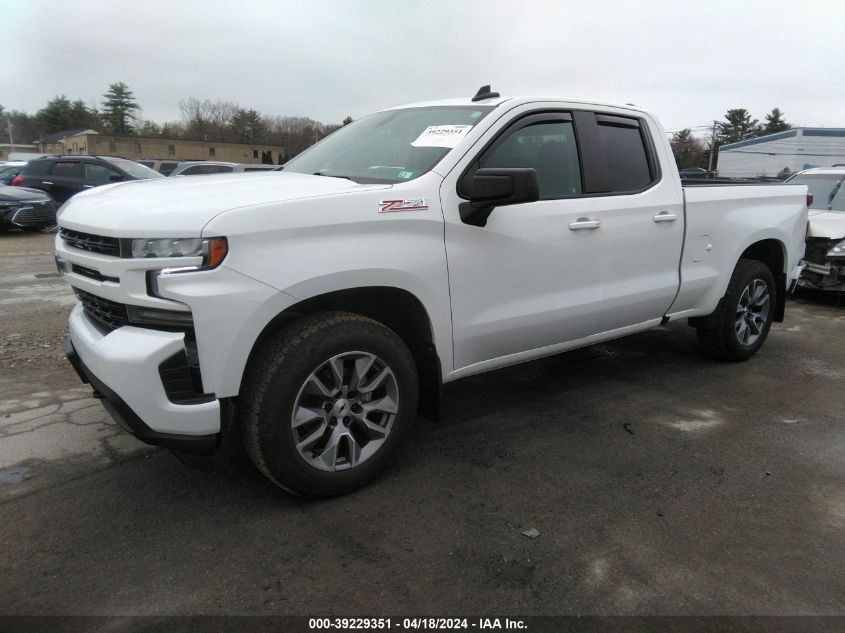 2021 Chevrolet Silverado 1500 4Wd Double Cab Standard Bed Rst VIN: 1GCRYEED5MZ376865 Lot: 39229351