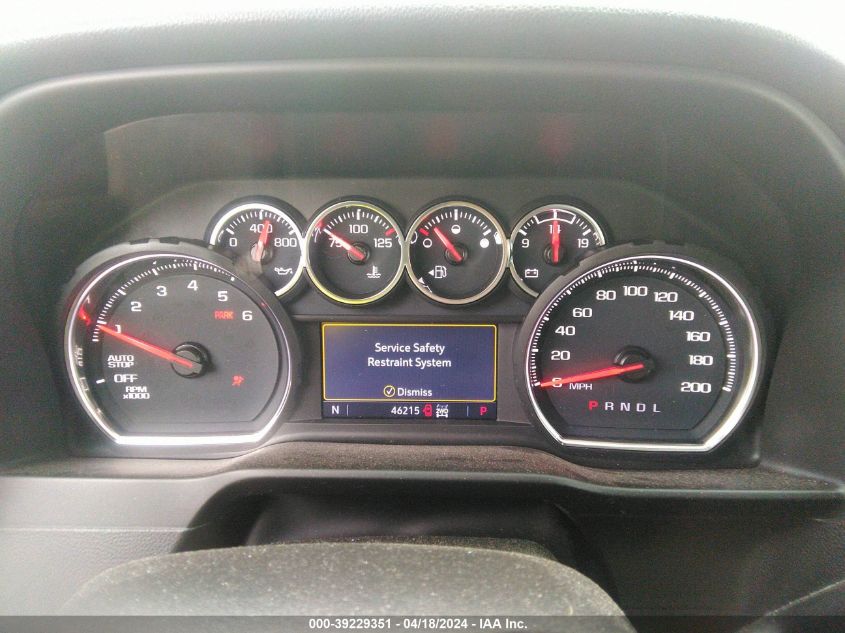 2021 Chevrolet Silverado 1500 4Wd Double Cab Standard Bed Rst VIN: 1GCRYEED5MZ376865 Lot: 39229351