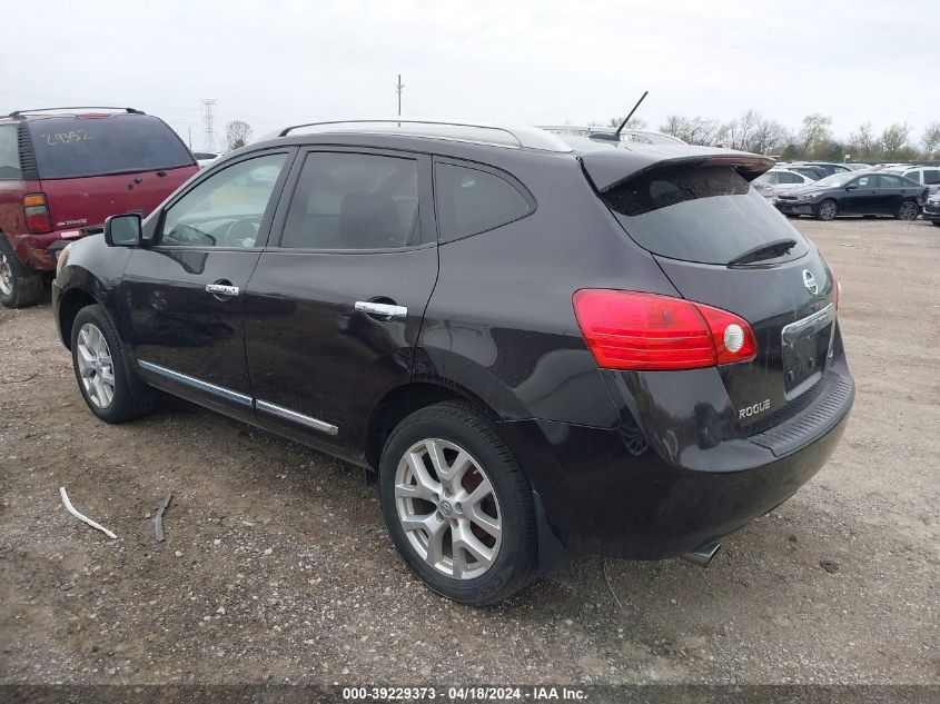 2013 Nissan Rogue Sv W/Sl Pkg VIN: JN8AS5MV7DW107605 Lot: 39229373