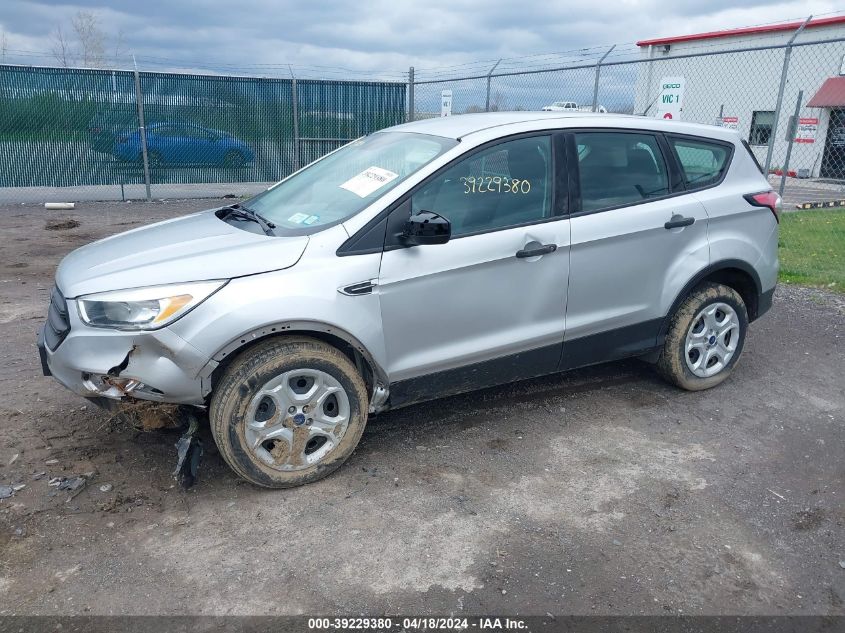 2017 Ford Escape S VIN: 1FMCU0F78HUE20112 Lot: 39229380