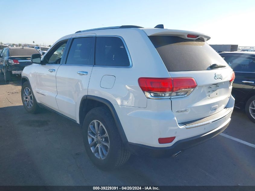 2014 Jeep Grand Cherokee Limited VIN: 1C4RJFBG7EC259205 Lot: 39251433