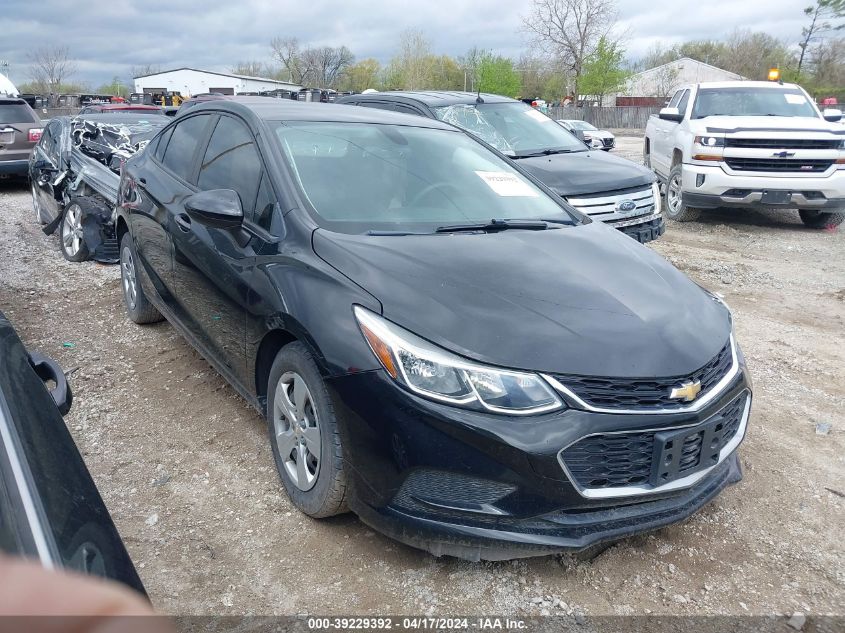 2018 Chevrolet Cruze Ls Auto VIN: 1G1BC5SM7J7124698 Lot: 39229392