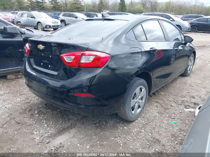 2018 Chevrolet Cruze Ls Auto VIN: 1G1BC5SM7J7124698 Lot: 39229392