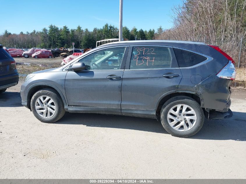 2015 Honda Cr-V Ex-L VIN: 2HKRM4H70FH692230 Lot: 39229394