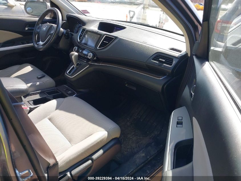 2015 Honda Cr-V Ex-L VIN: 2HKRM4H70FH692230 Lot: 39229394