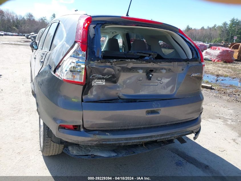 2015 Honda Cr-V Ex-L VIN: 2HKRM4H70FH692230 Lot: 39229394