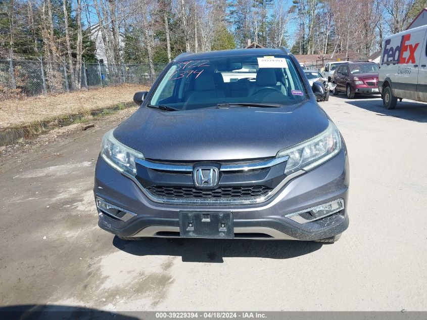 2015 Honda Cr-V Ex-L VIN: 2HKRM4H70FH692230 Lot: 39229394