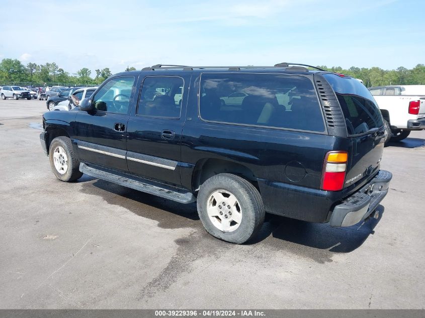 2004 Chevrolet Suburban 1500 Lt VIN: 3GNEC16Z64G249405 Lot: 39229396